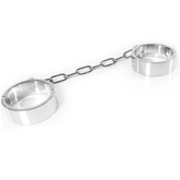 METAL DURO - ESPOSAS DE TOBILLO CON LLAVE ALLEN PRESENTACIÓN BDSM